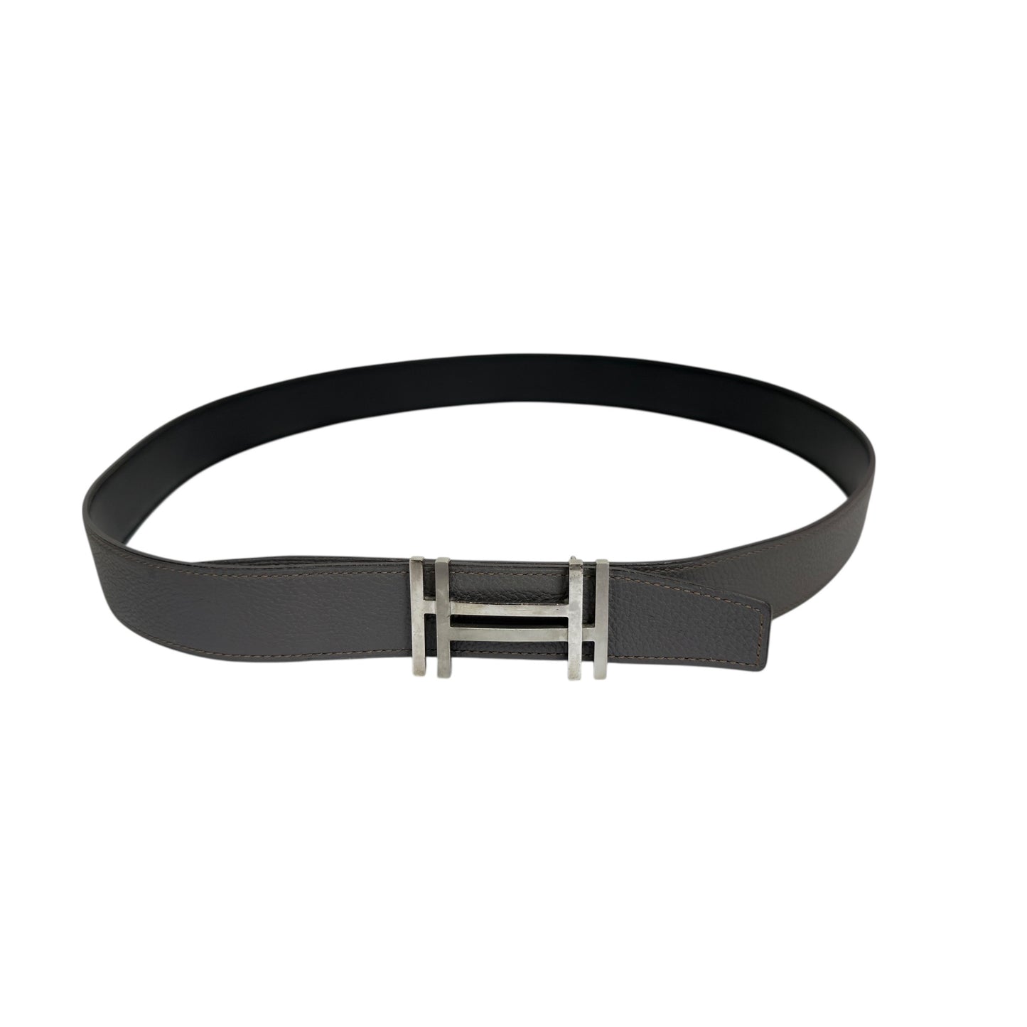 HERMES H au Carre 雙面 皮帶 32mm