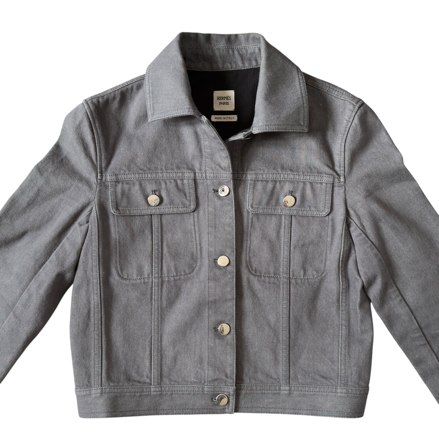 HERMES Clou De Selle 牛仔外套