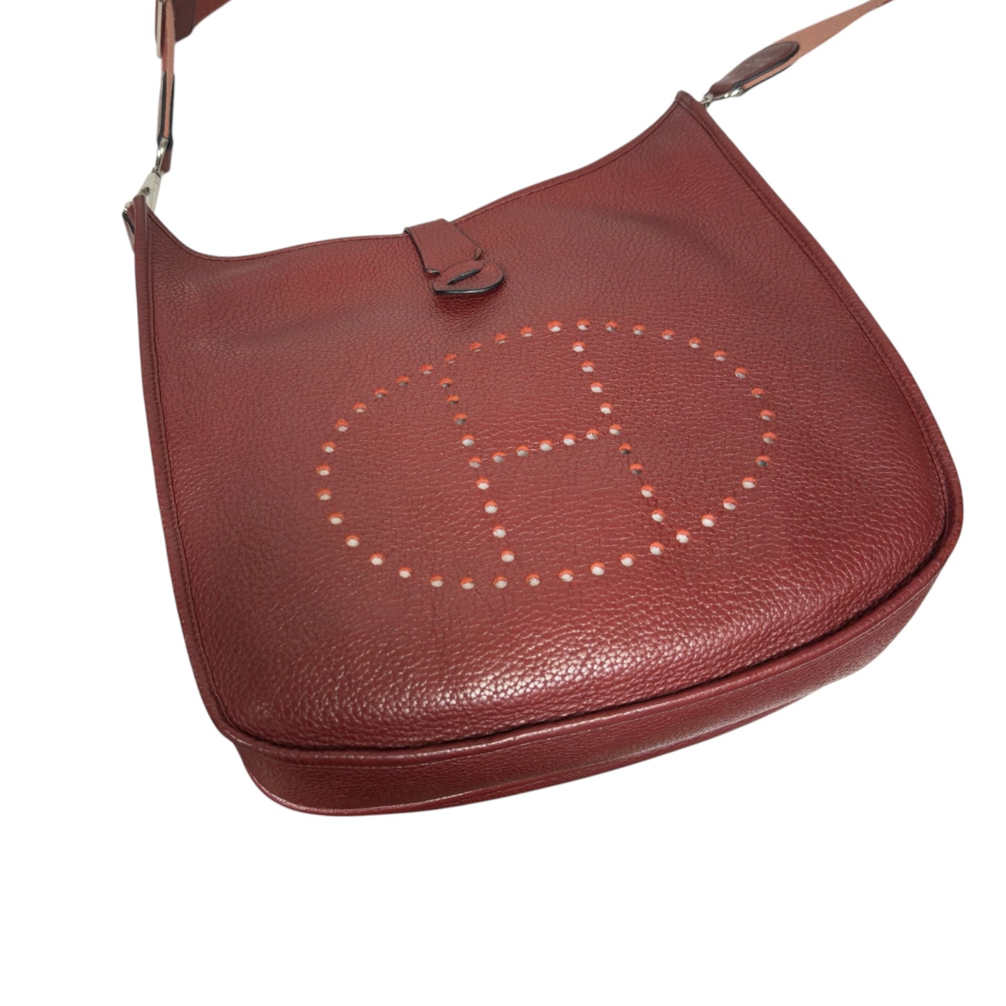 HERMES Evelyne 斜揹袋 框Q刻