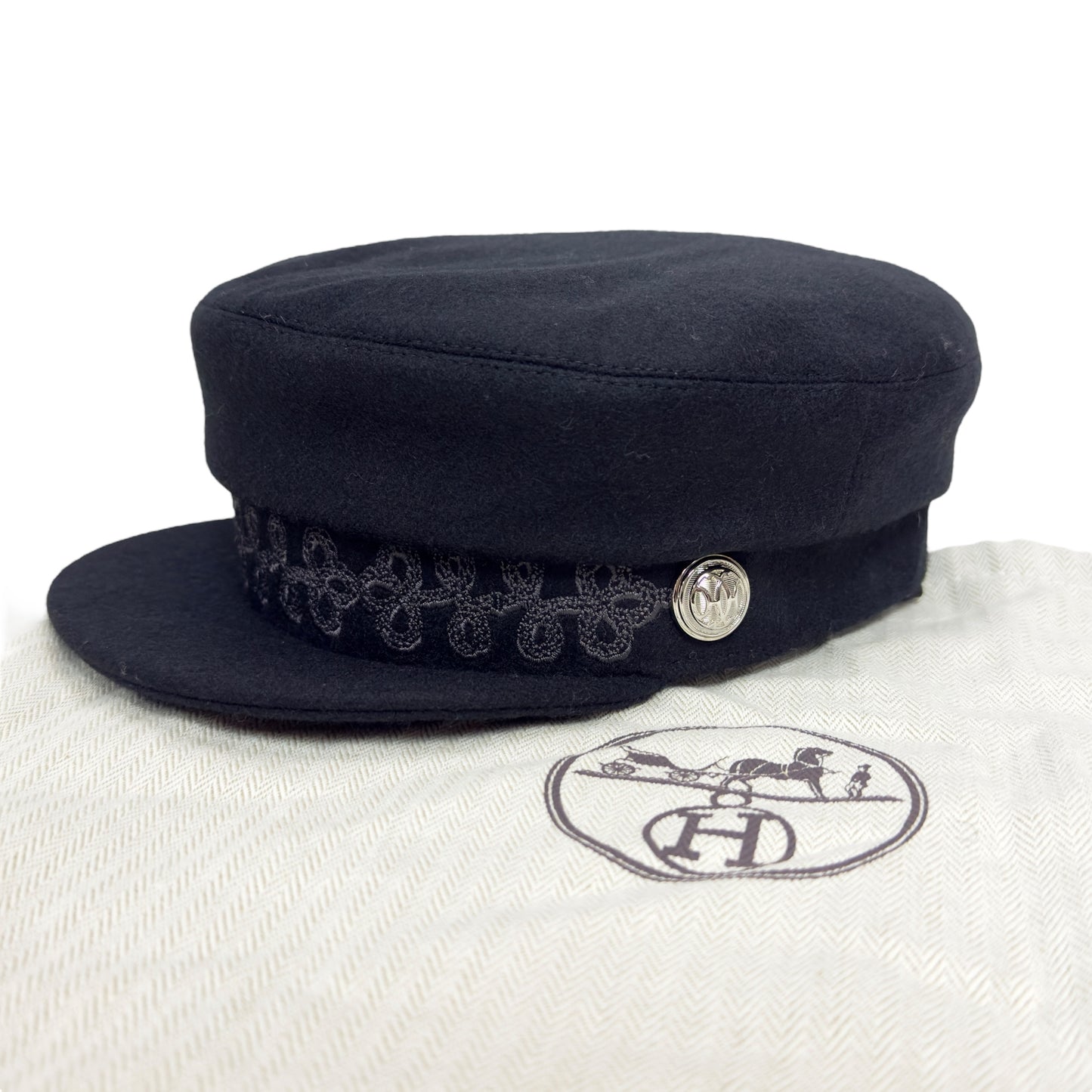 HERMES Casquette Femme Cabourg 報童帽