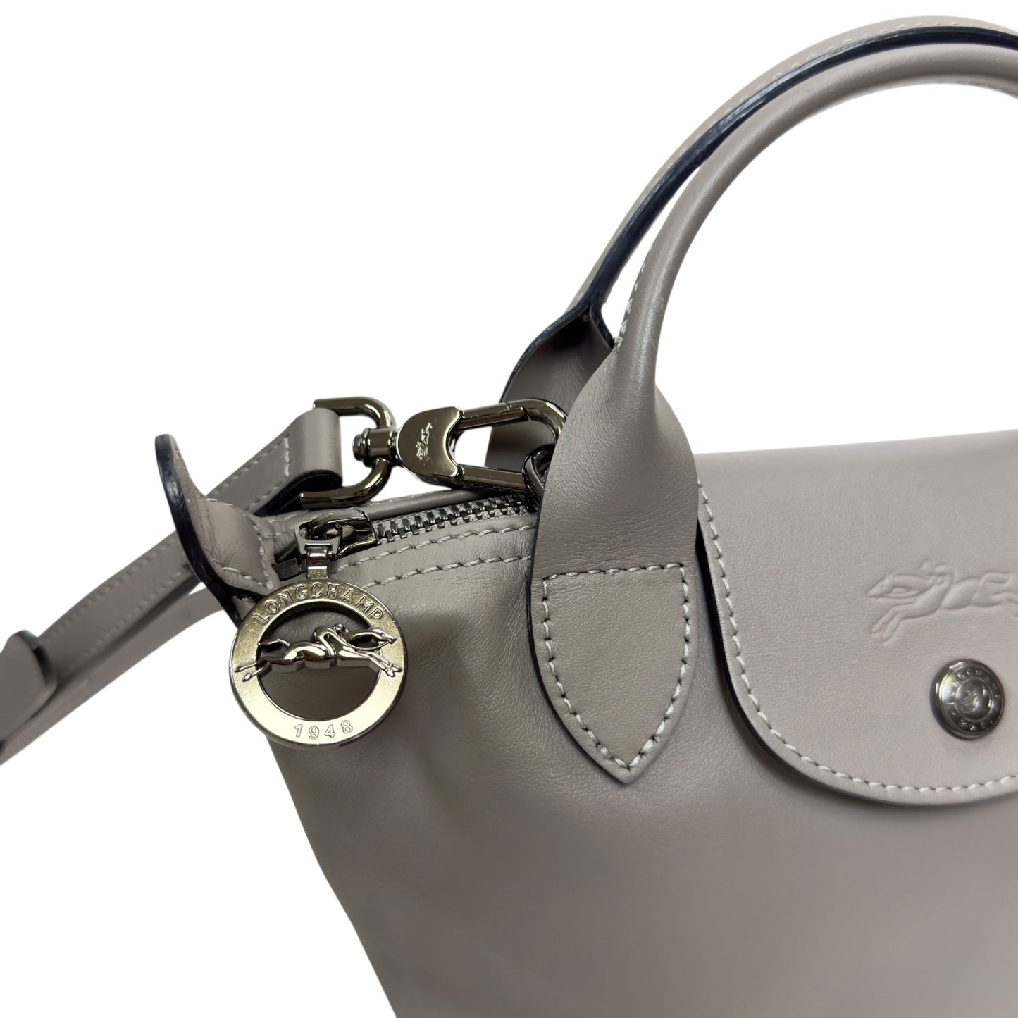 LONGCHAMP Le Pliage Xtra XS 皮革 2用袋