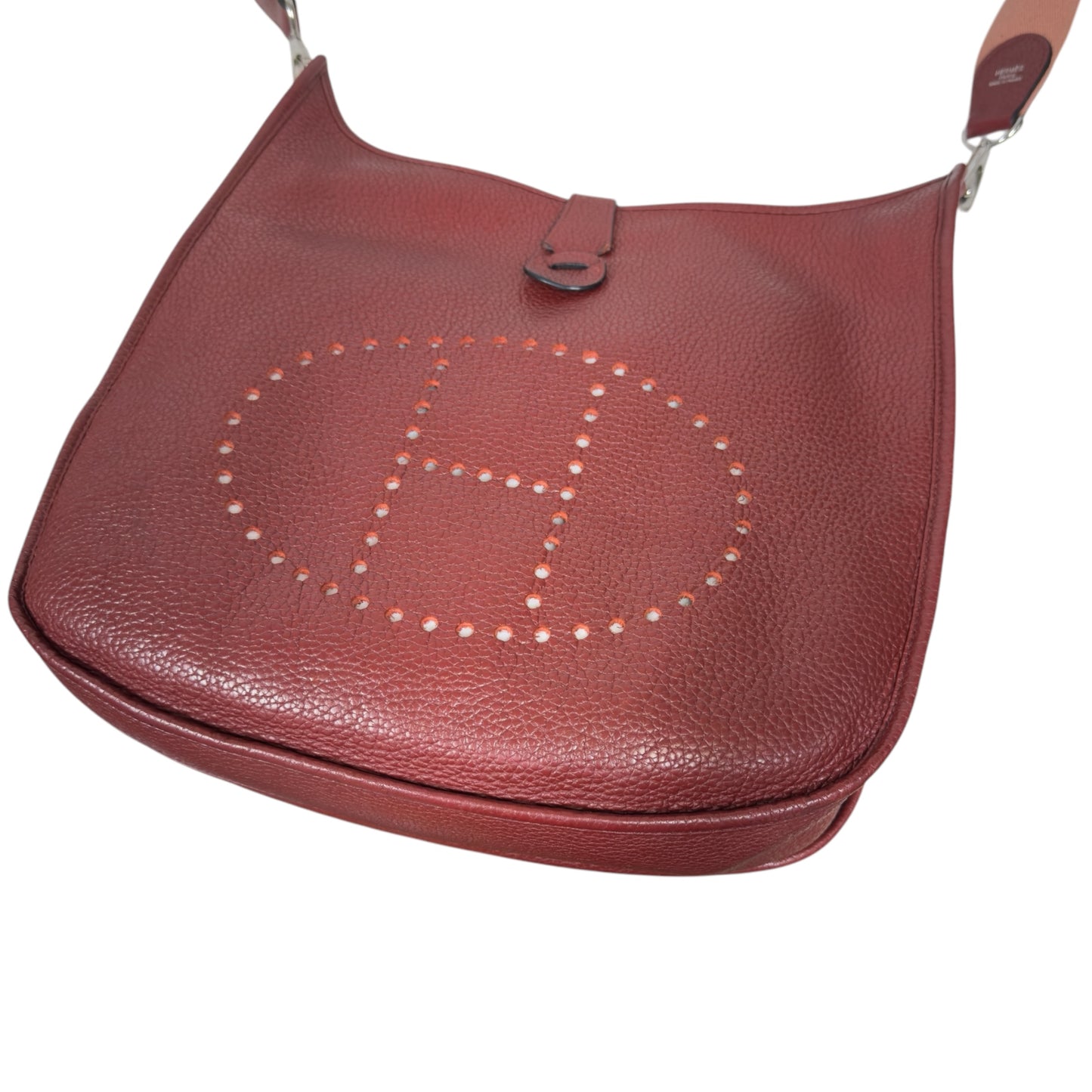 HERMES Evelyne 斜揹袋 框Q刻