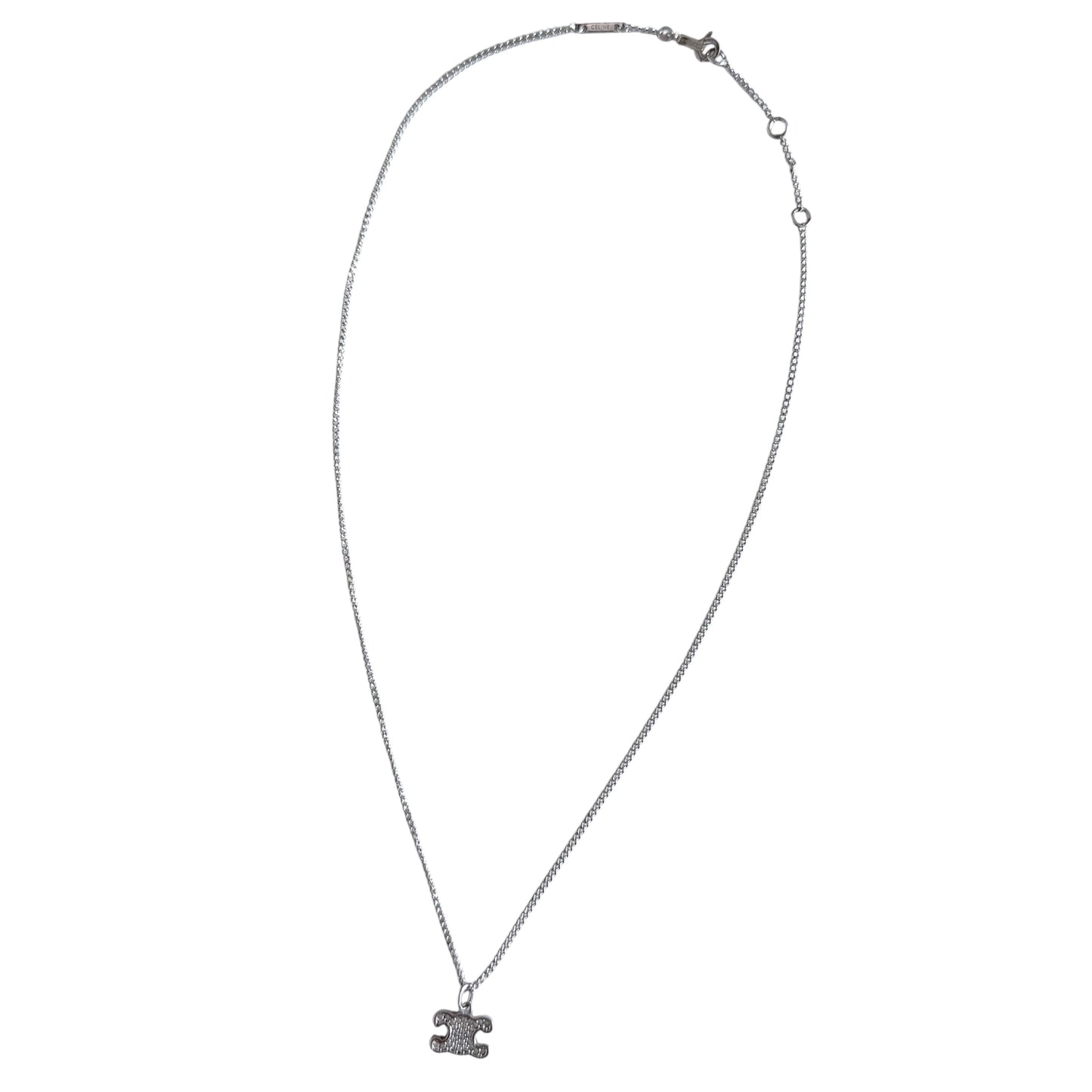 CELINE Triomphe 凱旋門 萊茵石 頸鏈