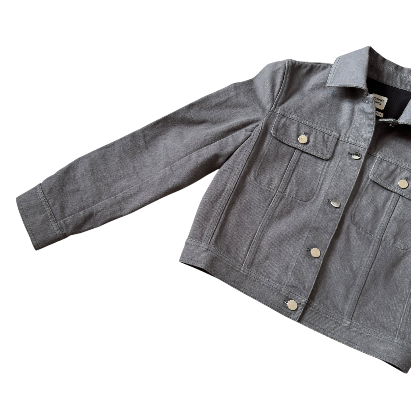 HERMES Clou De Selle 牛仔外套