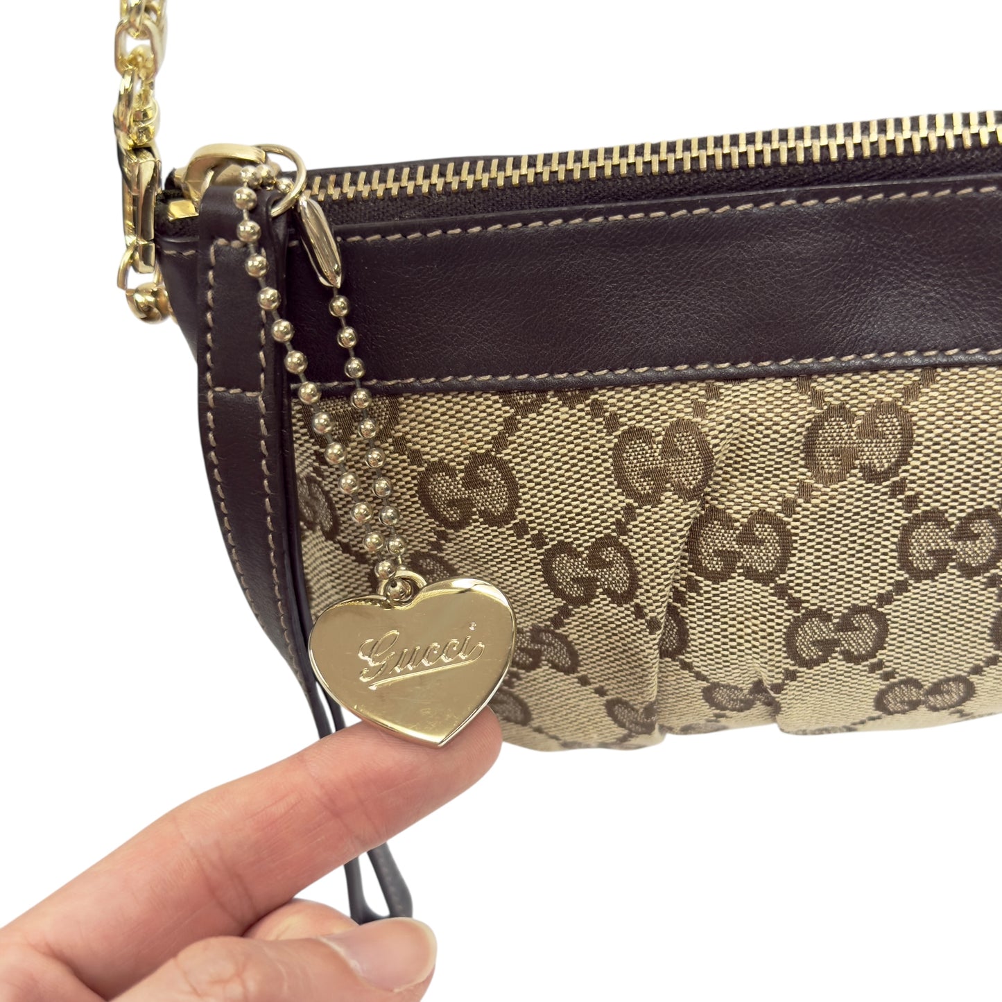 GUCCI *自加鏈＞送無品牌扣＋無品牌鏈帶* 肩背包