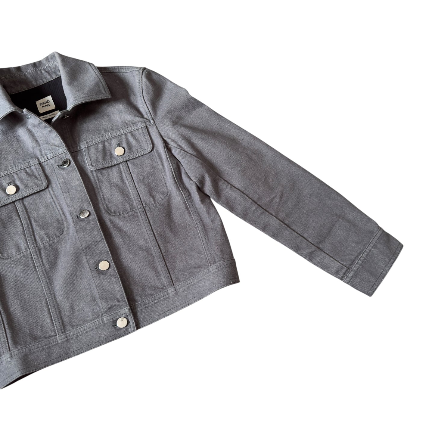 HERMES Clou De Selle 牛仔外套