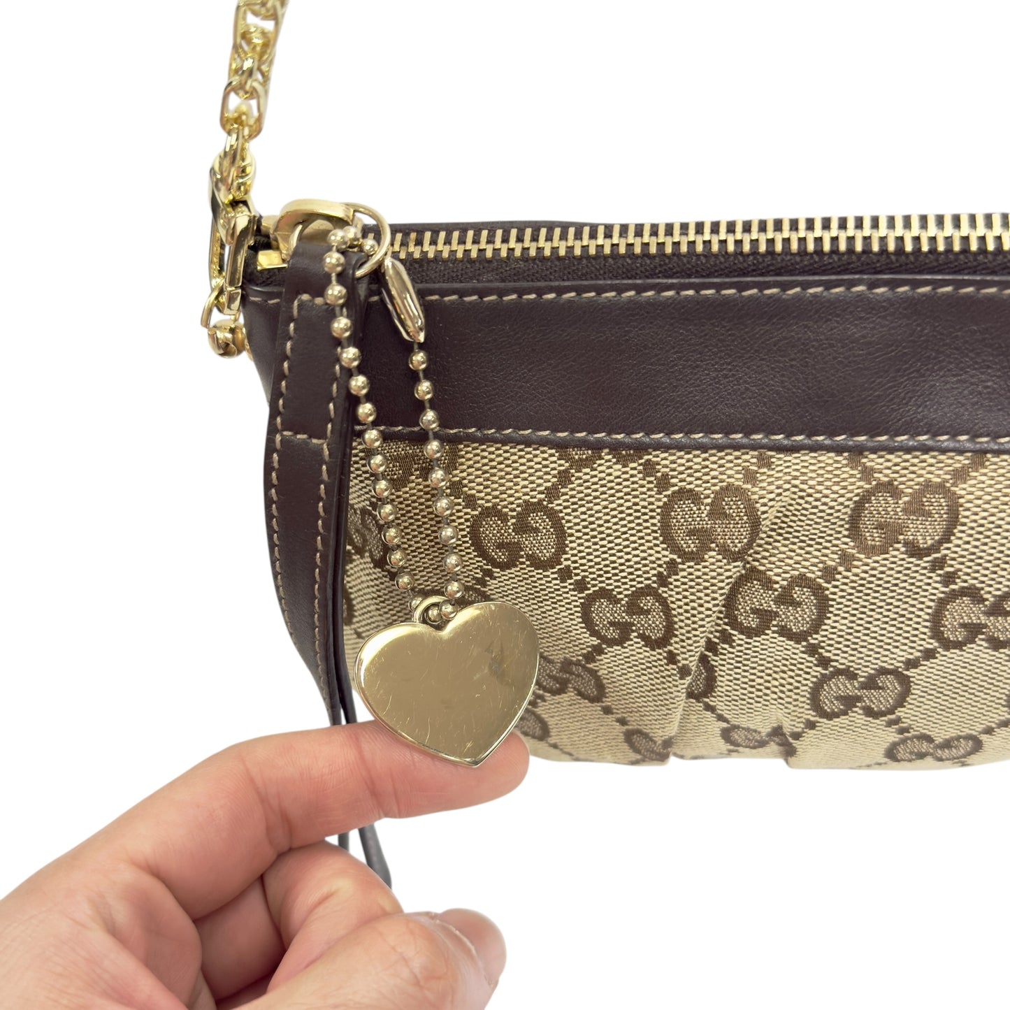 GUCCI *自加鏈＞送無品牌扣＋無品牌鏈帶* 肩背包