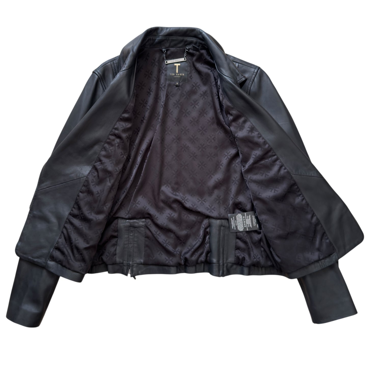 TED BAKER Biker 真皮褸