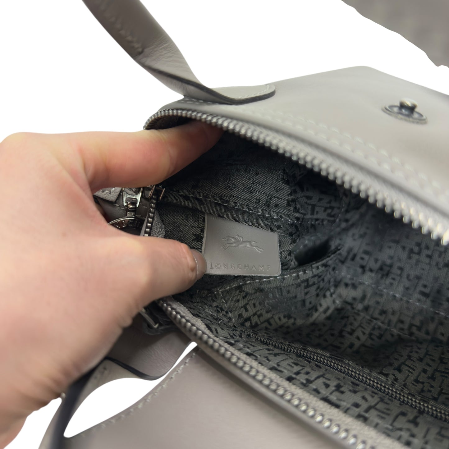 LONGCHAMP Le Pliage Xtra XS 皮革 2用袋