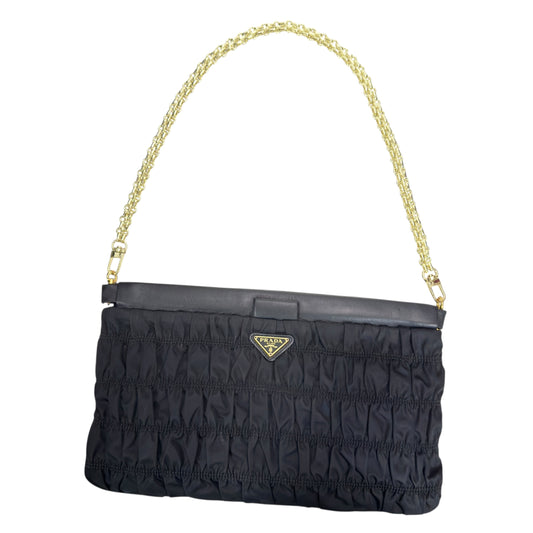 PRADA *自加鏈＞送無品牌鏈帶* 三角標 肩背包