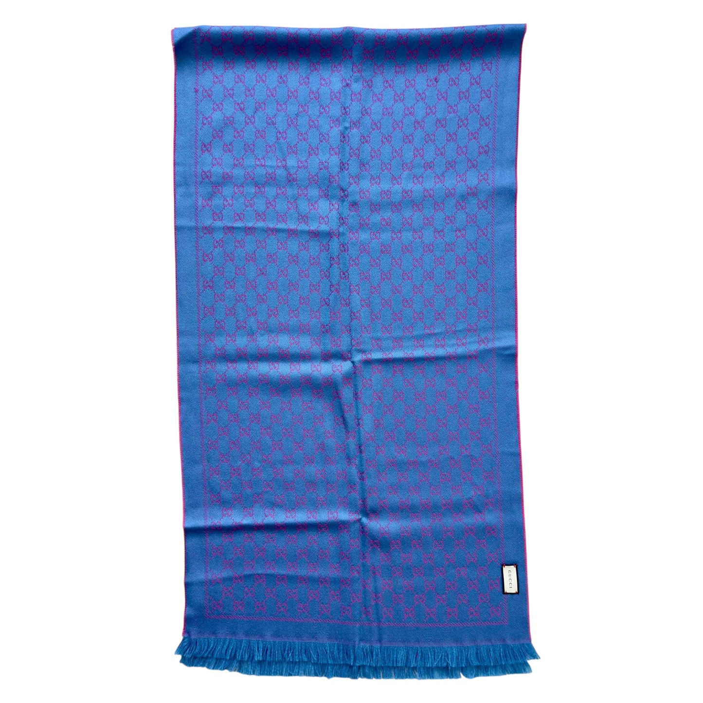 GUCCI GG 雙面 圍巾