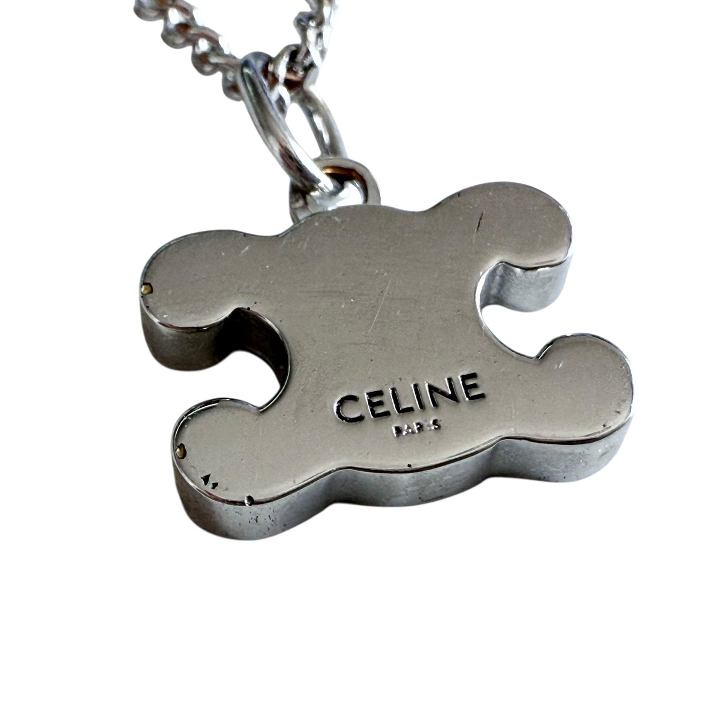 CELINE Triomphe 凱旋門 萊茵石 頸鏈