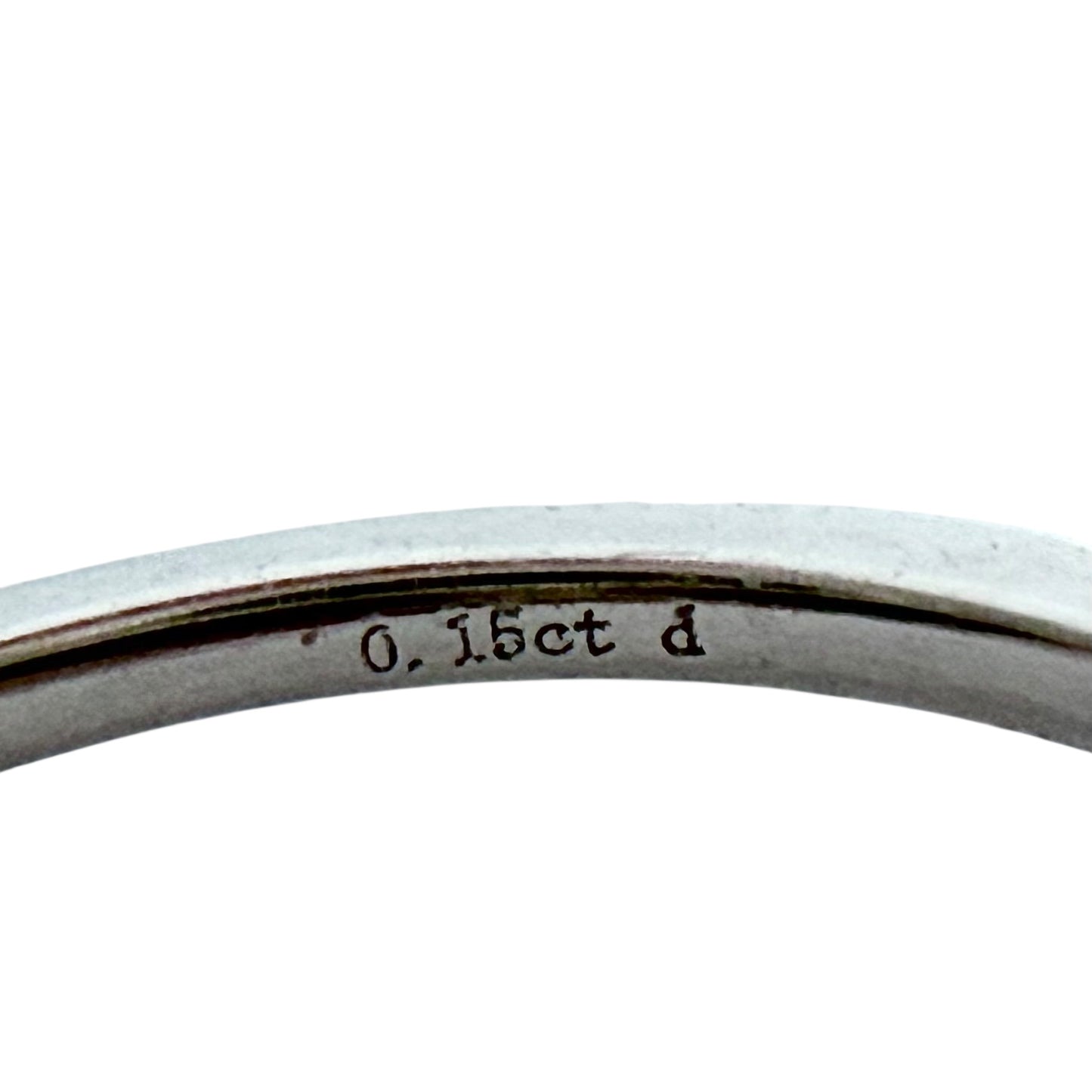 MABELLE 18K白金 15分鑽石💎 戒指