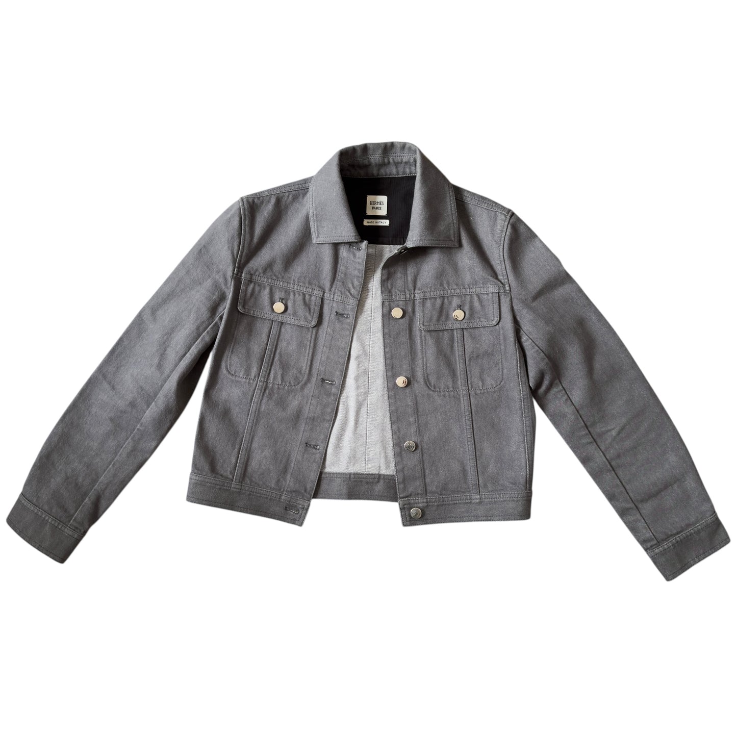 HERMES Clou De Selle 牛仔外套