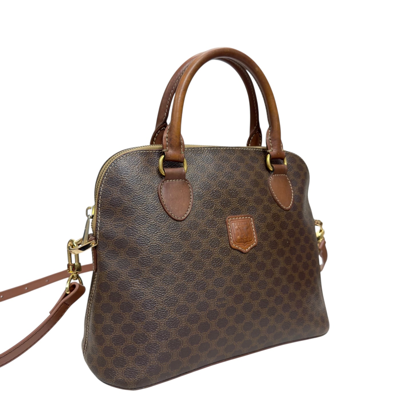 CELINE *自加帶＞送無品牌扣＋無品牌長帶* 中古 凱旋門 2用袋