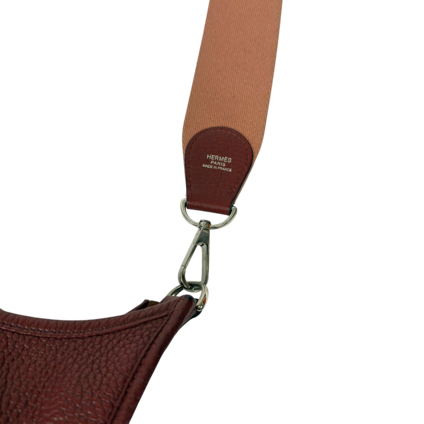 HERMES Evelyne 斜揹袋 框Q刻