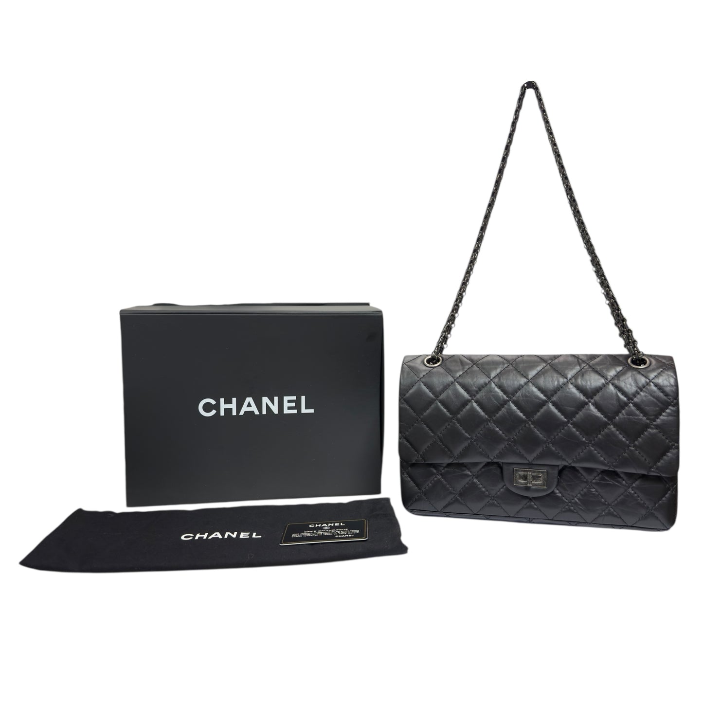 CHANEL Large 2.55 翻蓋鏈條包