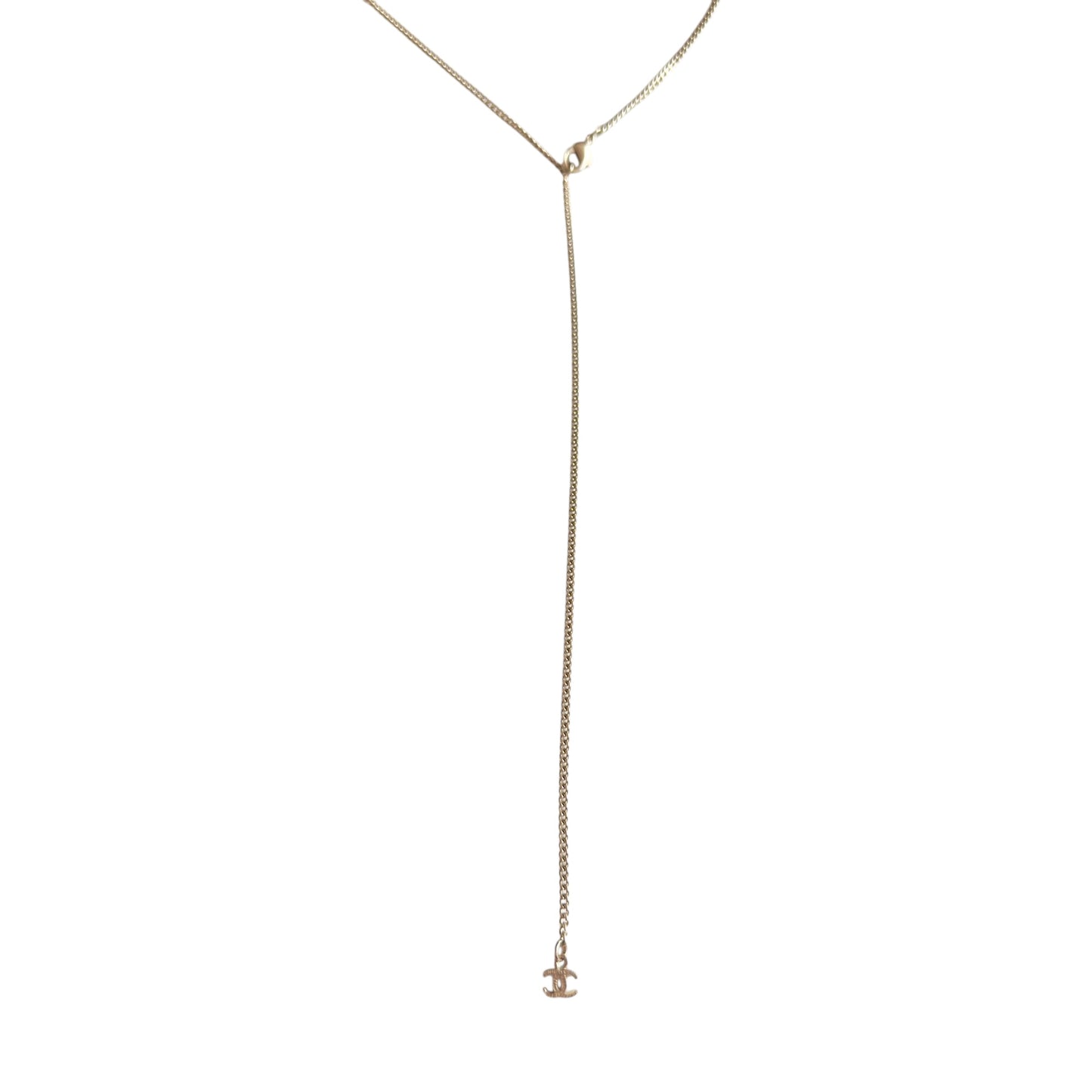 CHANEL CC 水鑽 珠珠 頸鏈