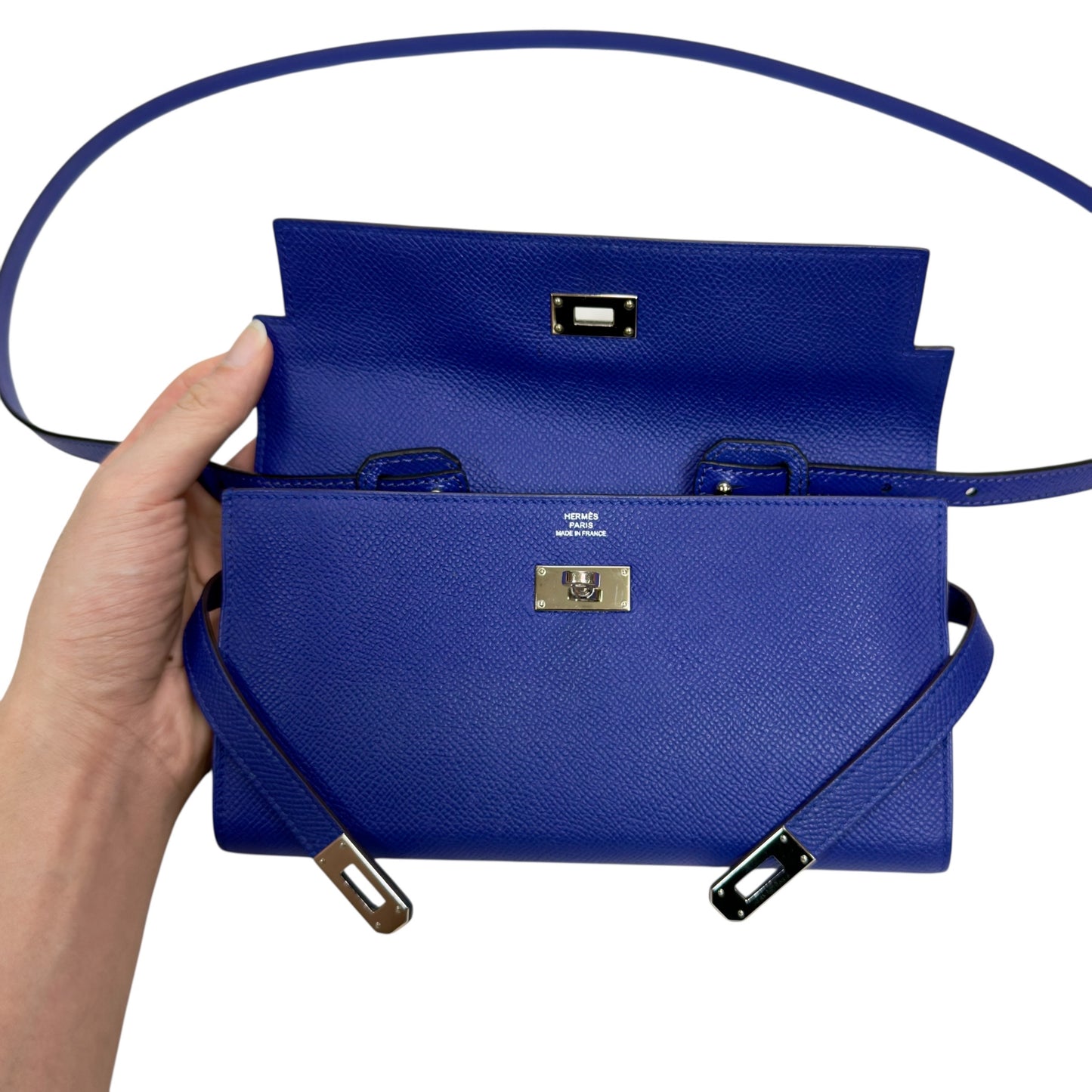 HERMES *自加帶＞送無品牌扣＋無品牌長帶* Kelly 長銀包 X刻