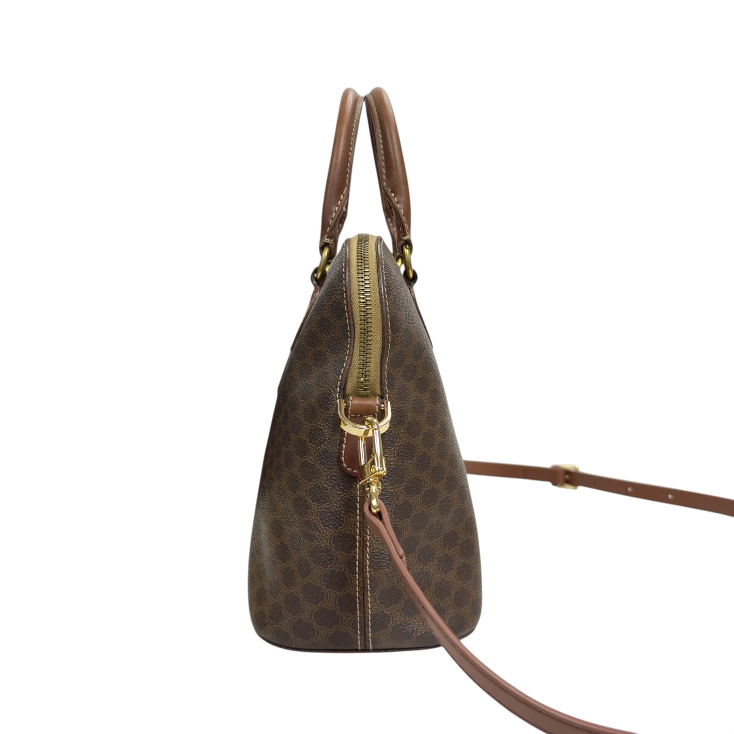 CELINE *自加帶＞送無品牌扣＋無品牌長帶* 中古 凱旋門 2用袋