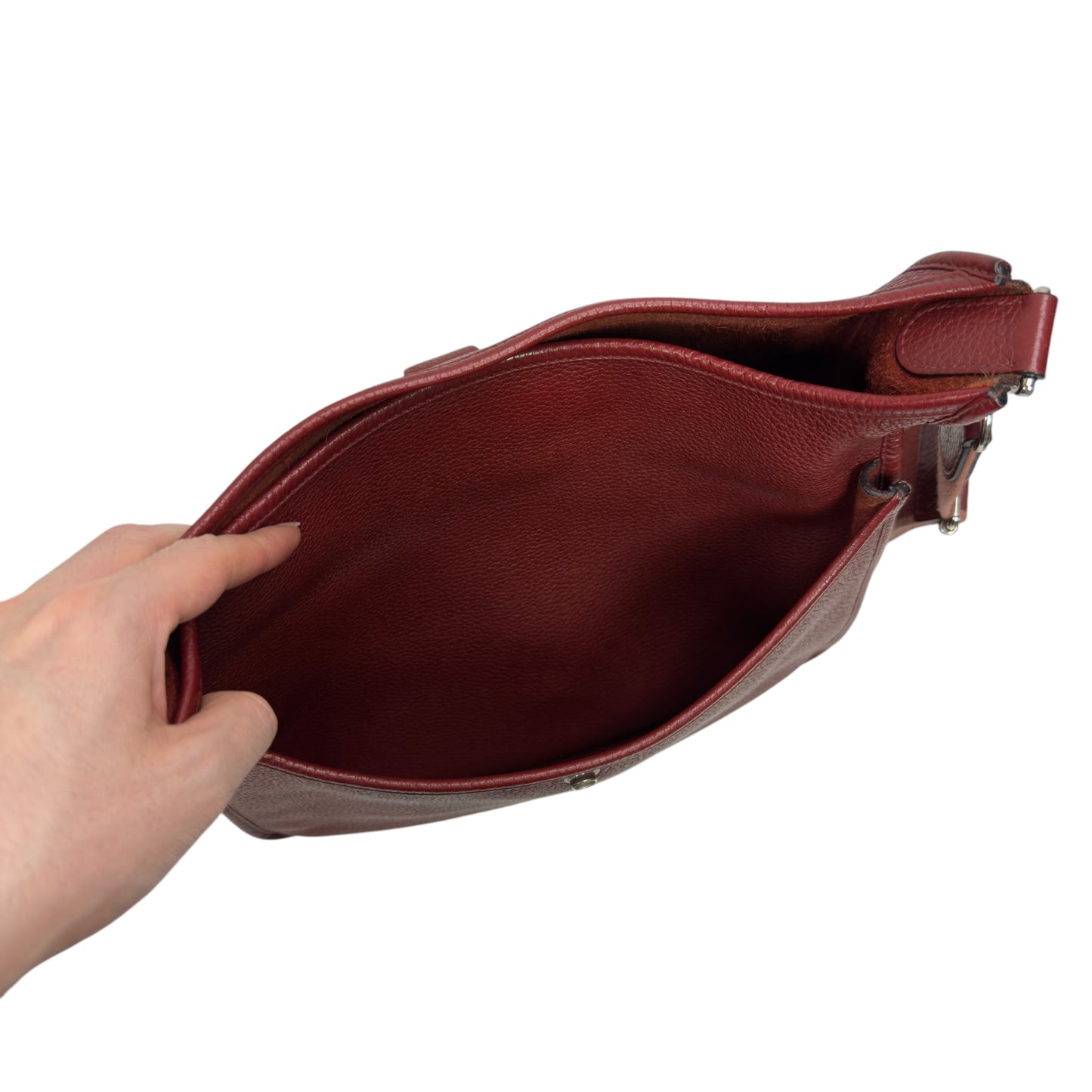 HERMES Evelyne 斜揹袋 框Q刻