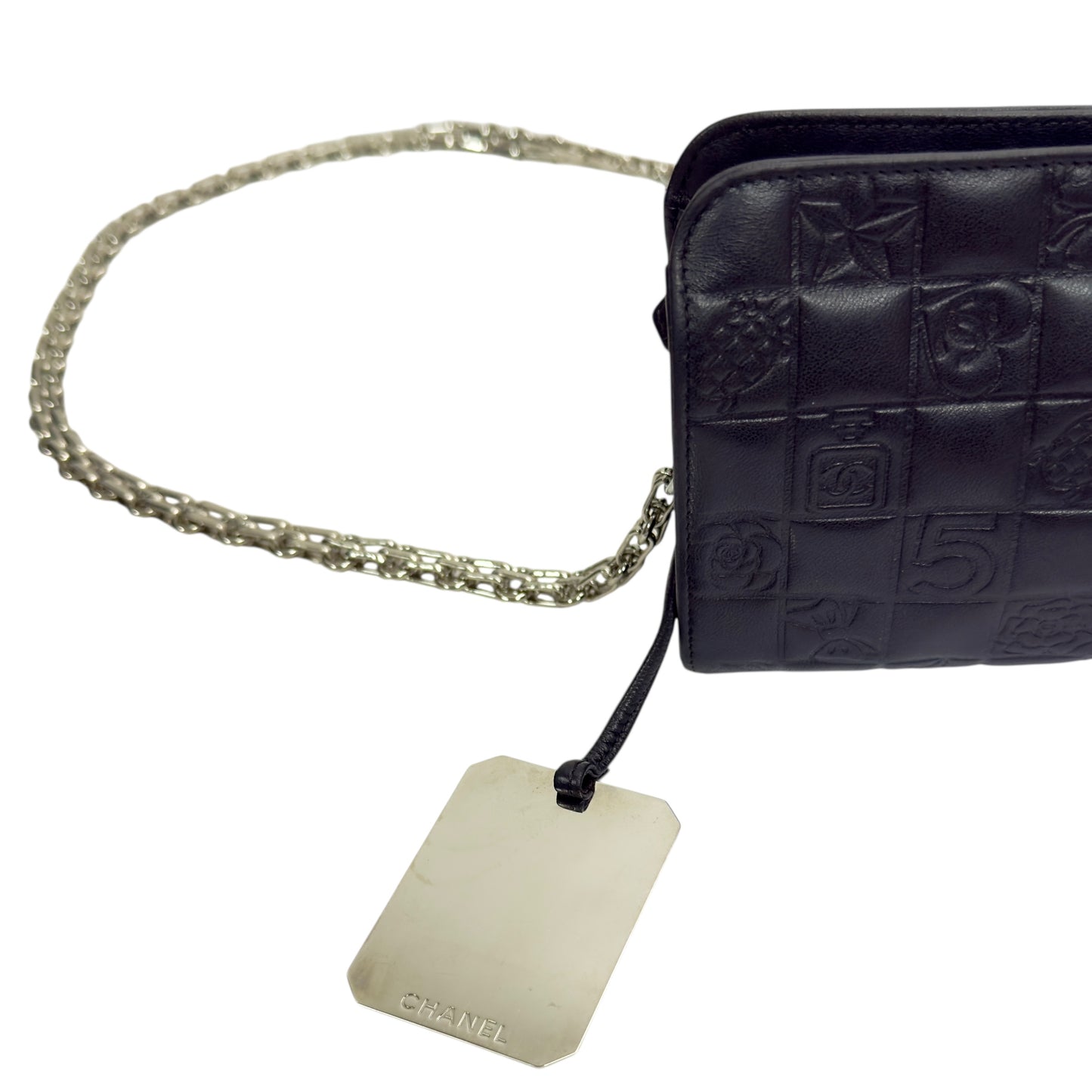 CHANEL *自加鏈＞送無品牌扣＋無品牌鏈帶* 斜揹袋