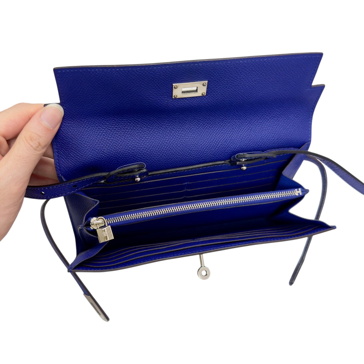 HERMES *自加帶＞送無品牌扣＋無品牌長帶* Kelly 長銀包 X刻