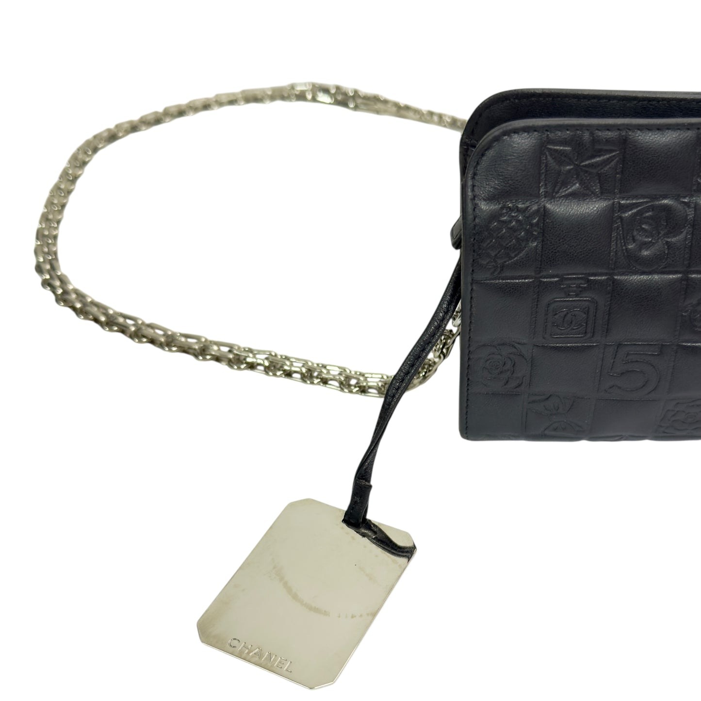 CHANEL *自加鏈＞送無品牌扣＋無品牌鏈帶* 斜揹袋