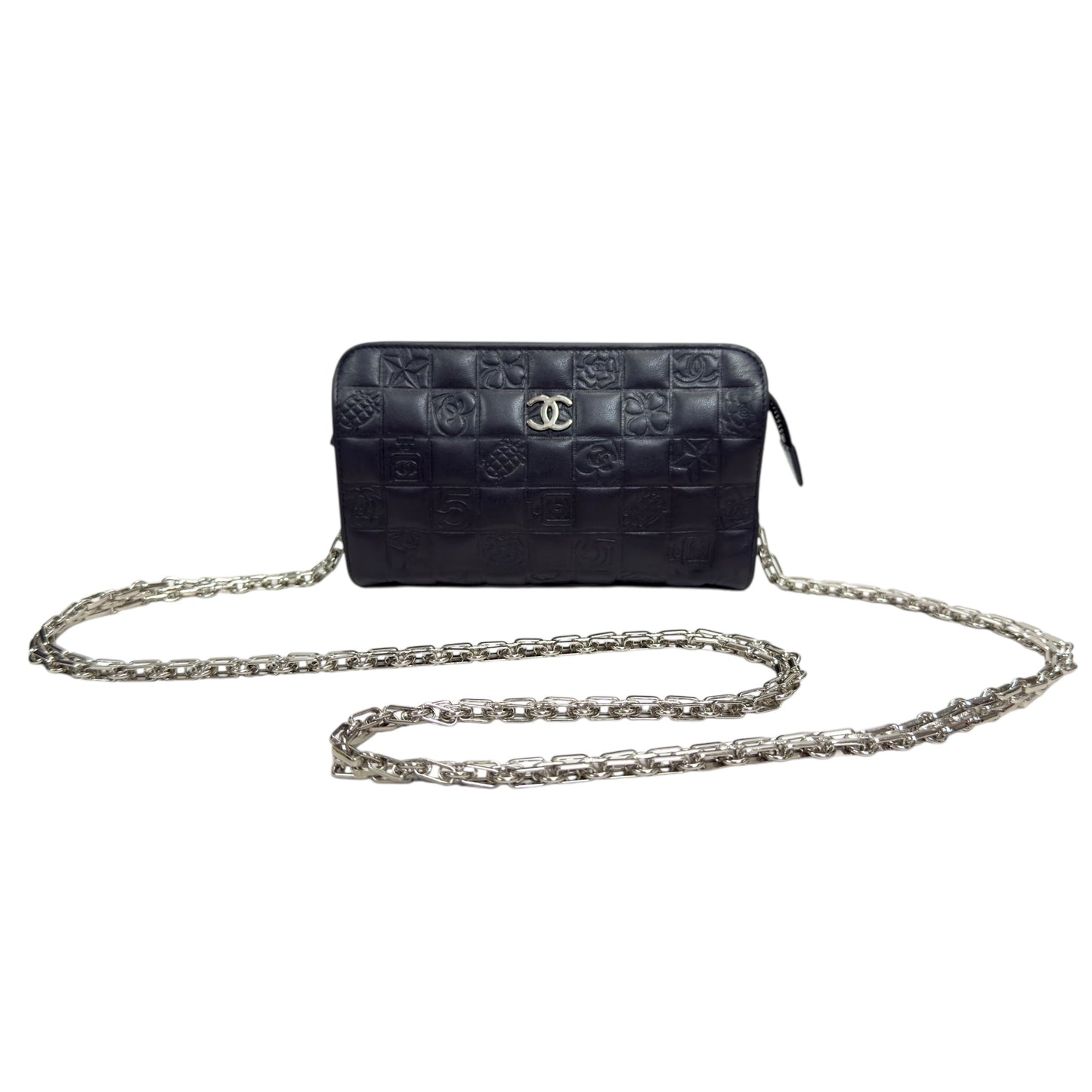 CHANEL *自加鏈＞送無品牌扣＋無品牌鏈帶* 斜揹袋