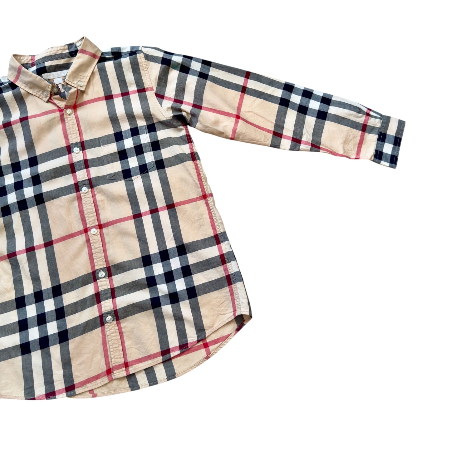 BURBERRY 格仔 童裝 襯衫