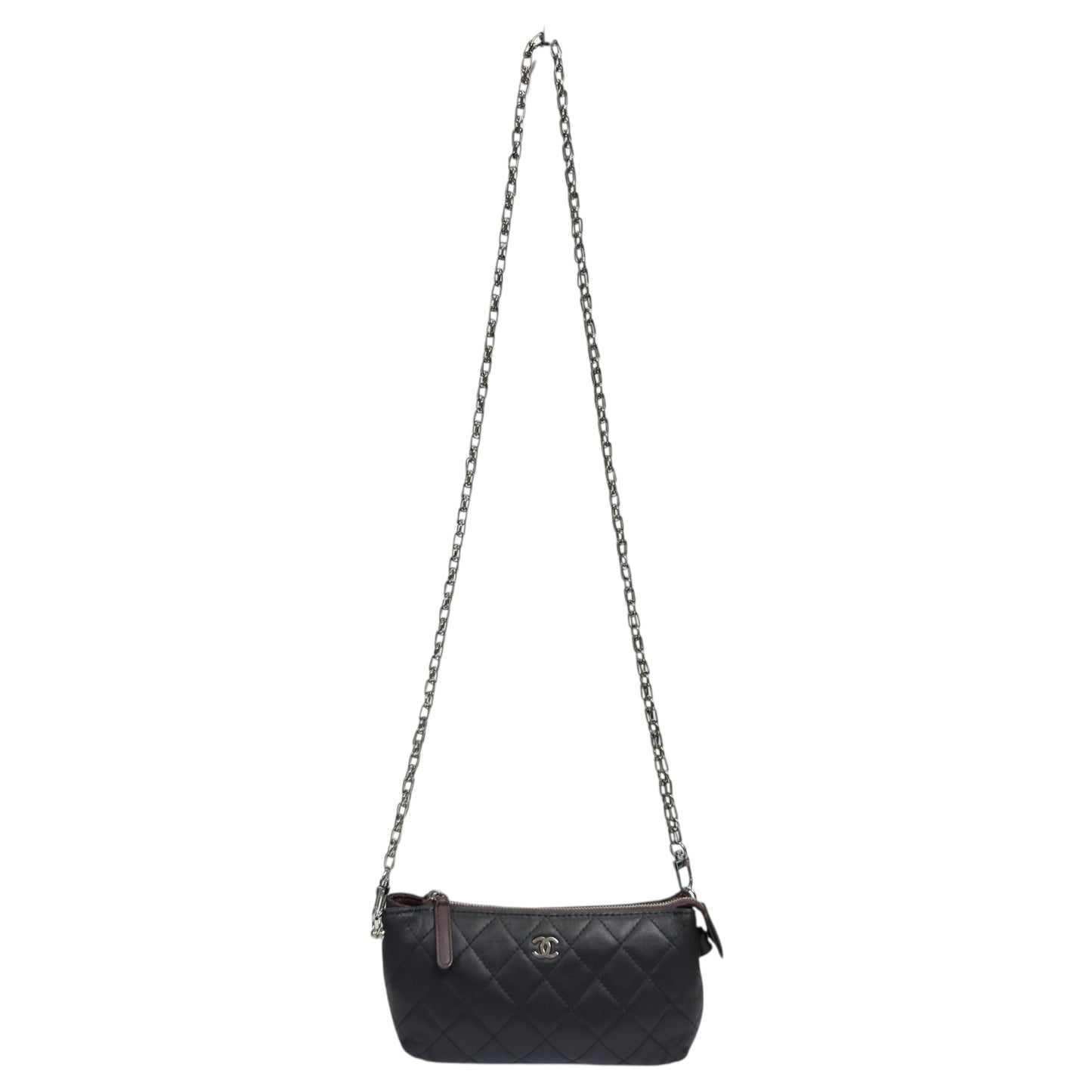 CHANEL *自加鏈＞送無品牌扣＋無品牌鏈帶* 斜揹袋