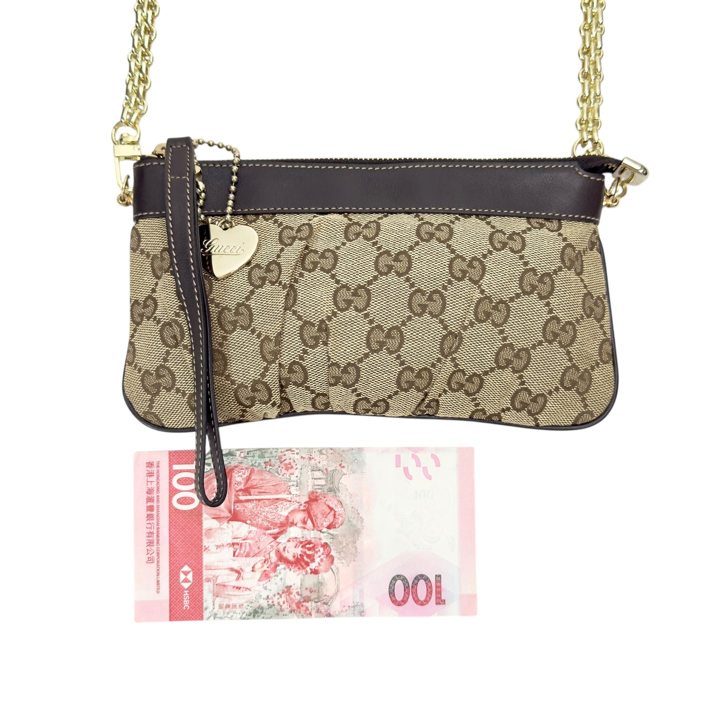 GUCCI *自加鏈＞送無品牌扣＋無品牌鏈帶* 肩背包