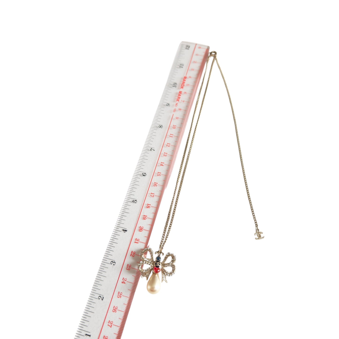 CHANEL CC 水鑽 珠珠 頸鏈