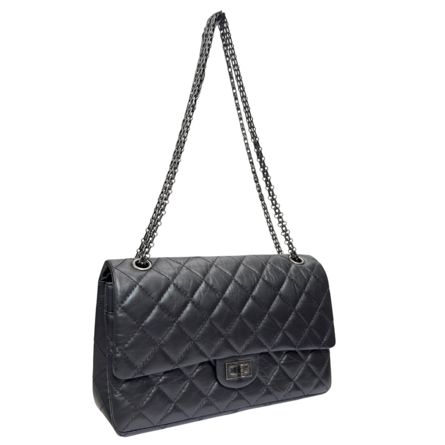 CHANEL Large 2.55 翻蓋鏈條包