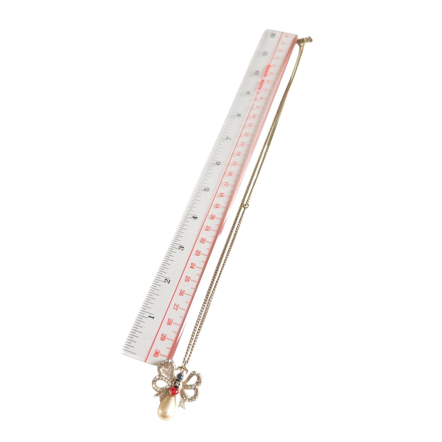 CHANEL CC 水鑽 珠珠 頸鏈