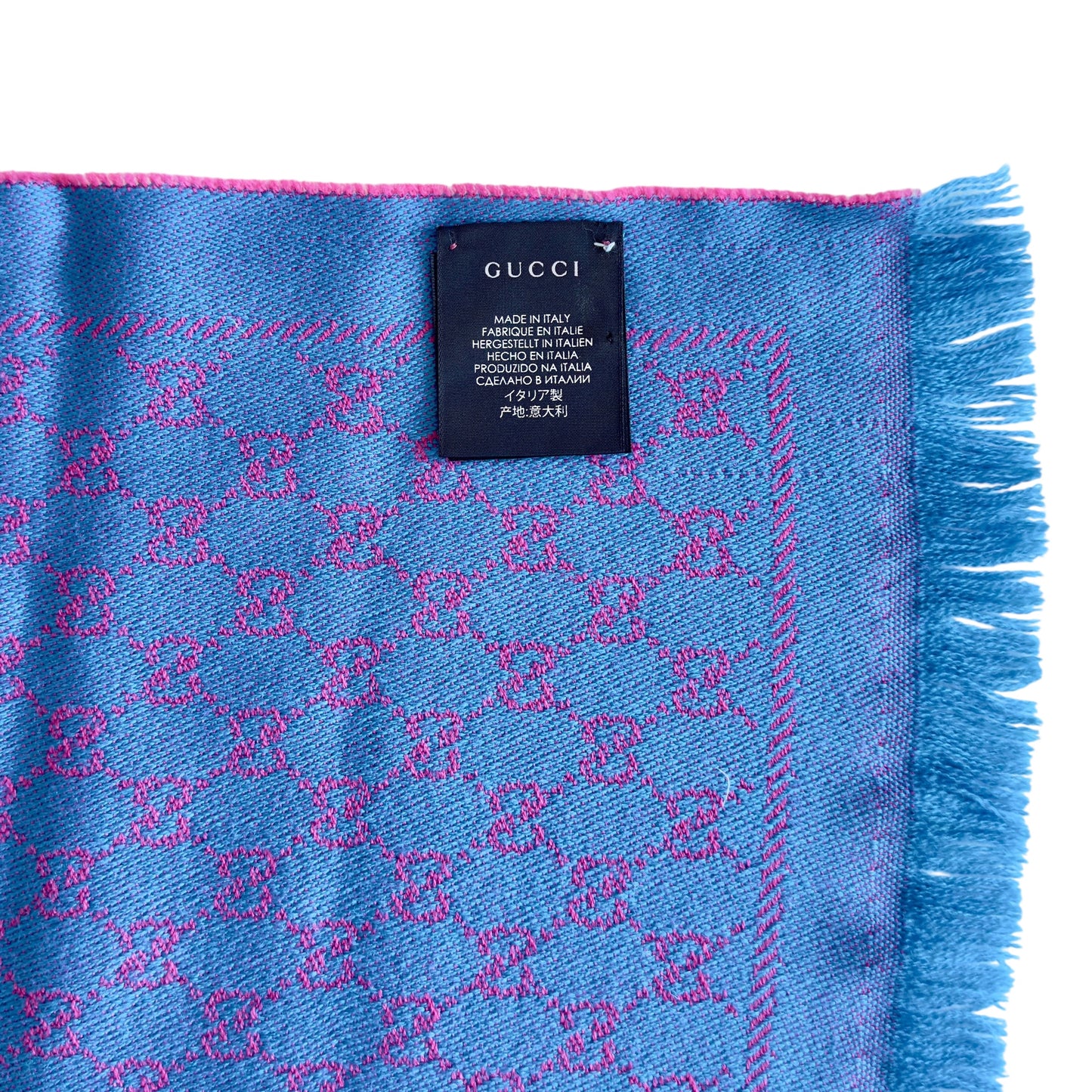 GUCCI GG 雙面 圍巾