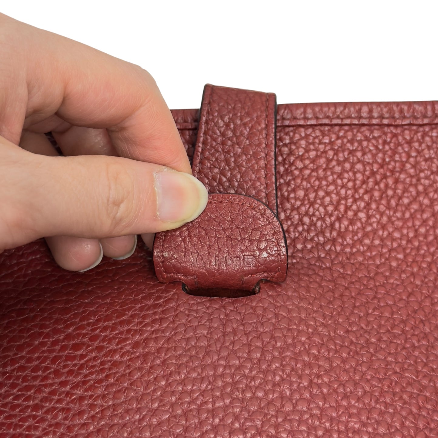 HERMES Evelyne 斜揹袋 框Q刻