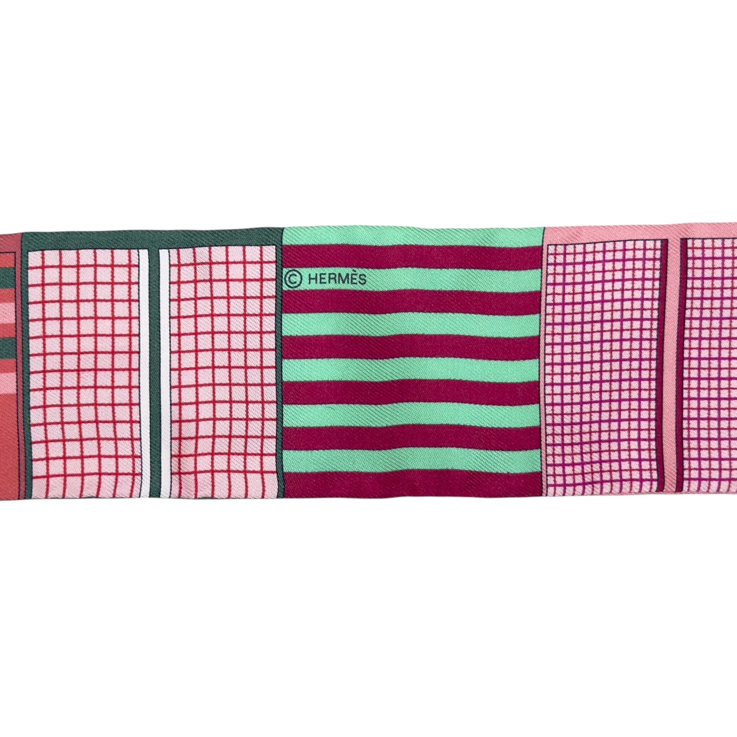 HERMES twilly 幼絲巾