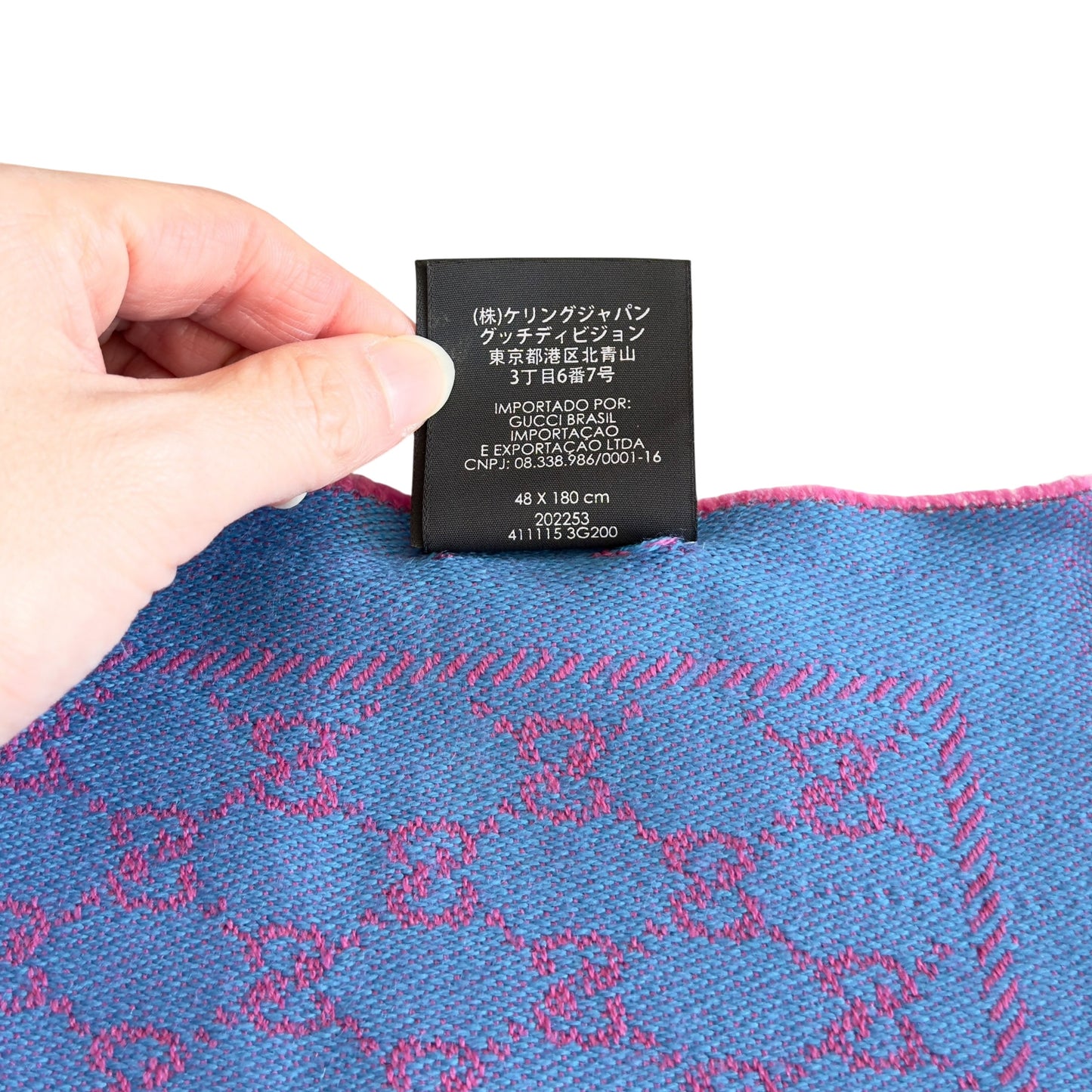 GUCCI GG 雙面 圍巾