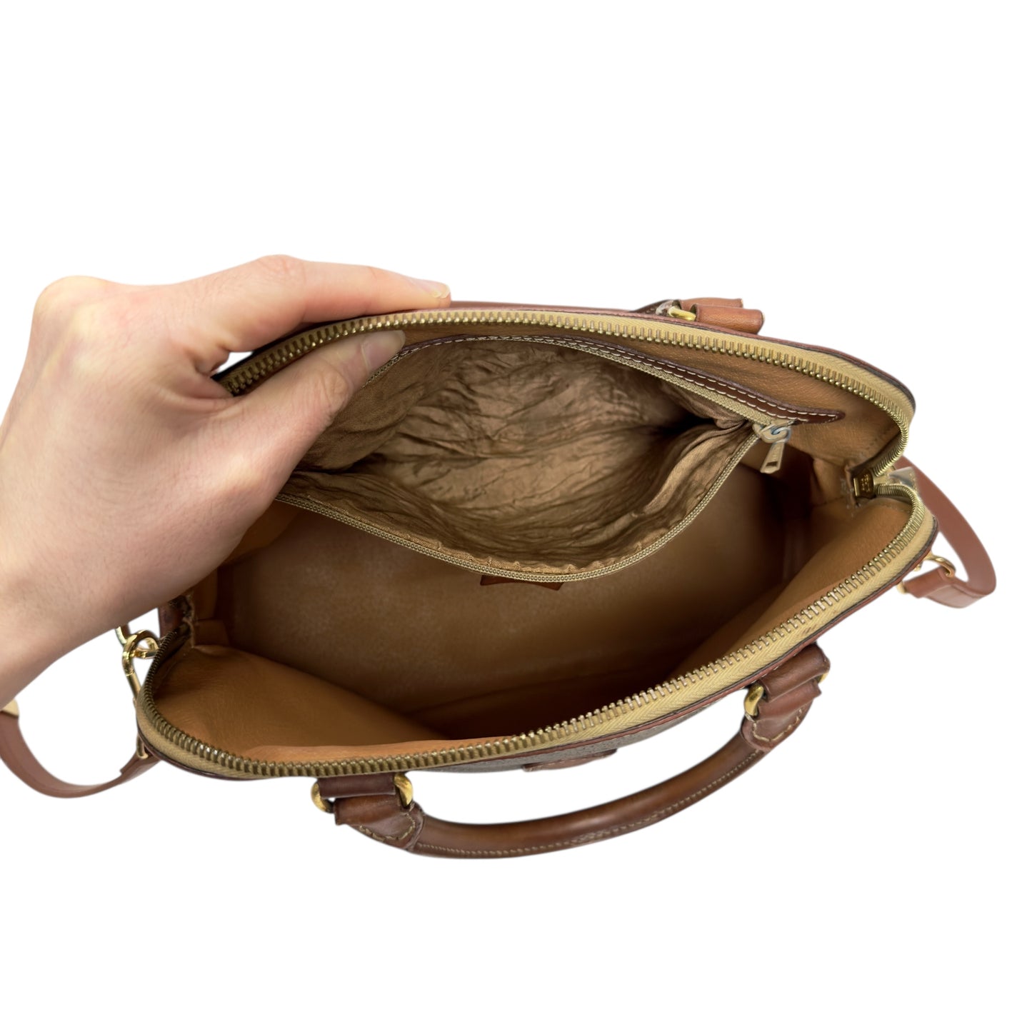 CELINE *自加帶＞送無品牌扣＋無品牌長帶* 中古 凱旋門 2用袋