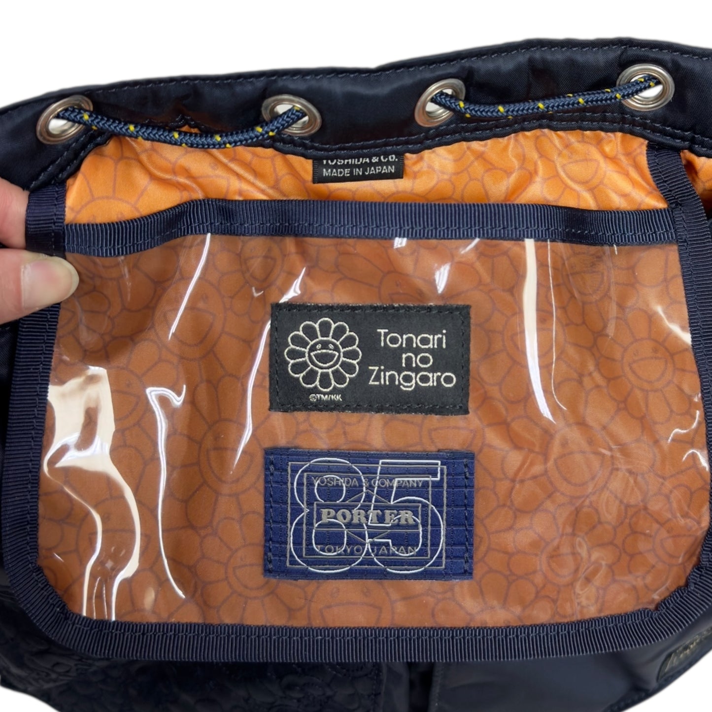 PORTER 聯乘 村上隆 花花 2用袋