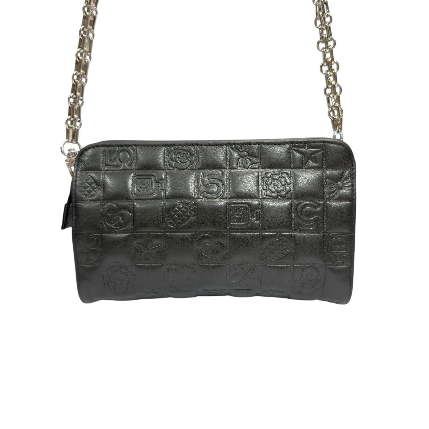 CHANEL *自加鏈＞送無品牌扣＋無品牌鏈帶* 斜揹袋