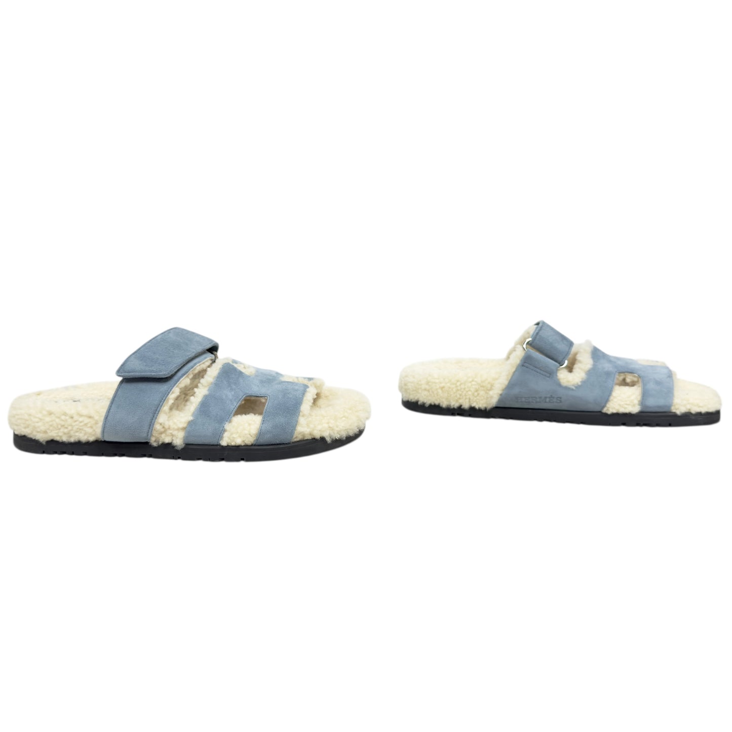 HERMES Chypre 毛毛 二舅鞋