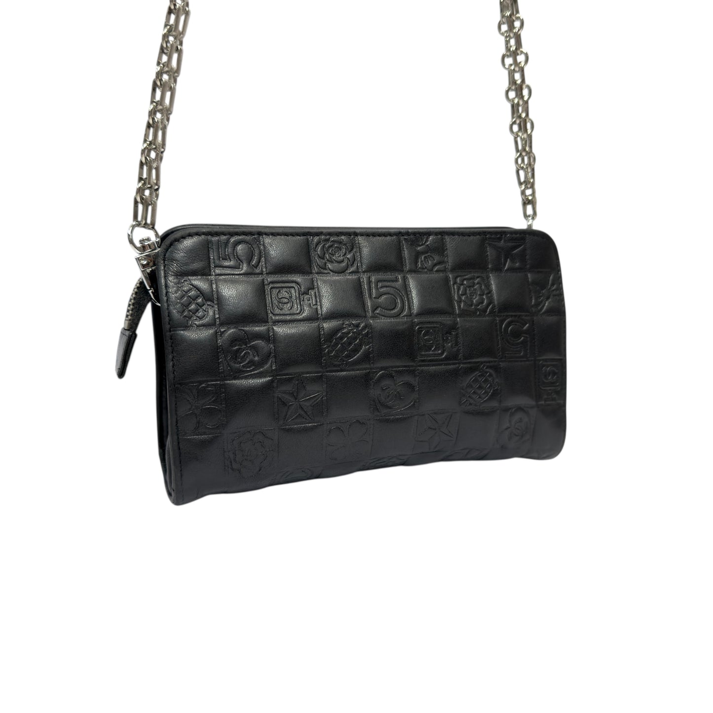 CHANEL *自加鏈＞送無品牌扣＋無品牌鏈帶* 斜揹袋