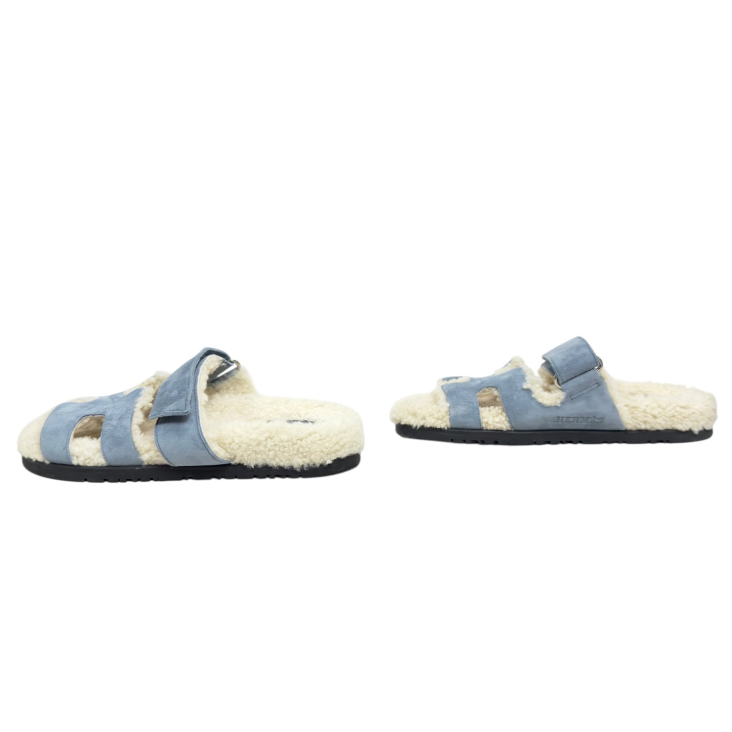 HERMES Chypre 毛毛 二舅鞋