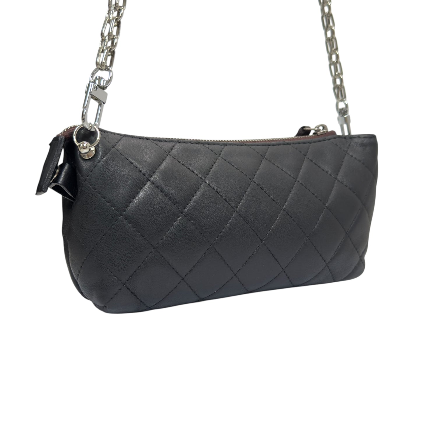 CHANEL *自加鏈＞送無品牌扣＋無品牌鏈帶* 斜揹袋