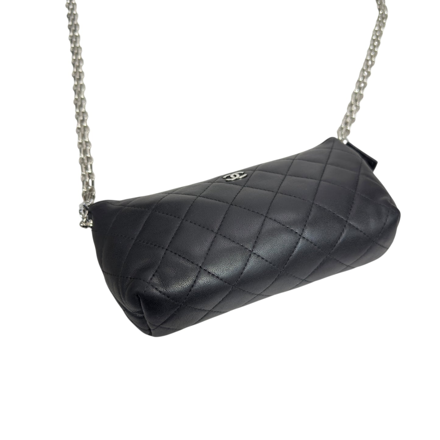 CHANEL *自加鏈＞送無品牌扣＋無品牌鏈帶* 斜揹袋