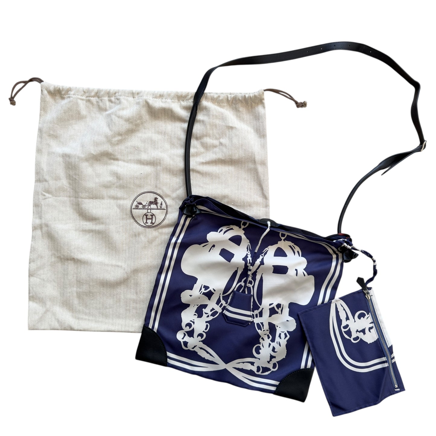 HERMES Silk City 斜揹袋 D刻