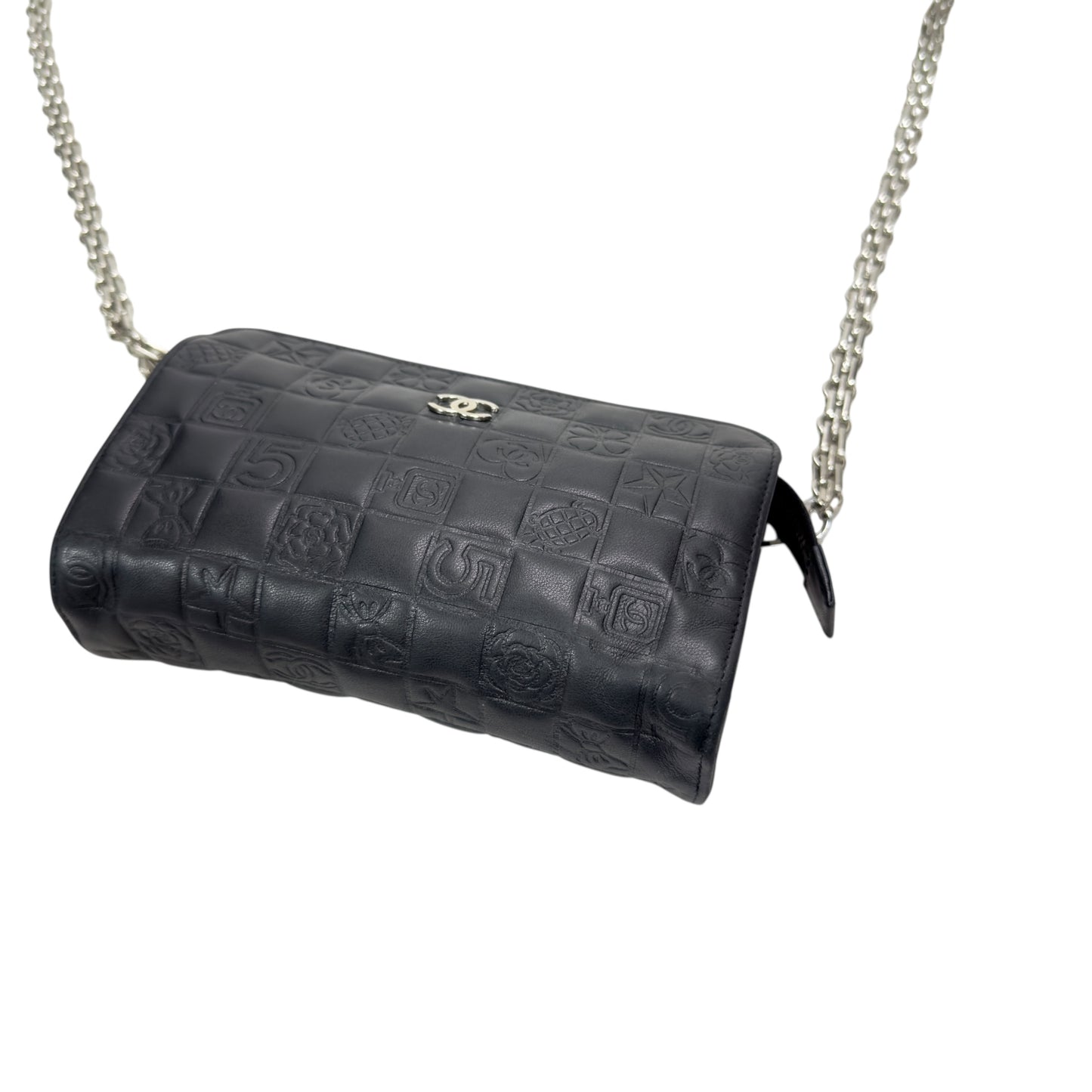 CHANEL *自加鏈＞送無品牌扣＋無品牌鏈帶* 斜揹袋