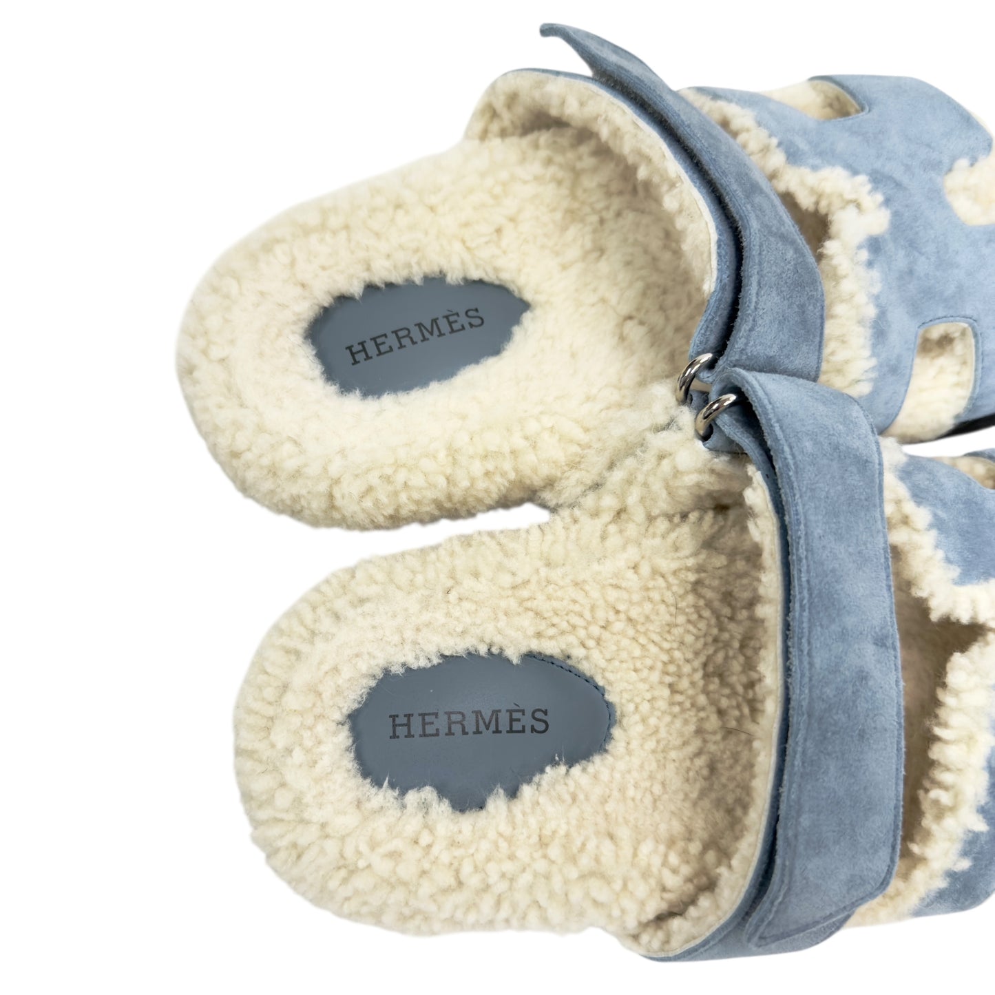 HERMES Chypre 毛毛 二舅鞋